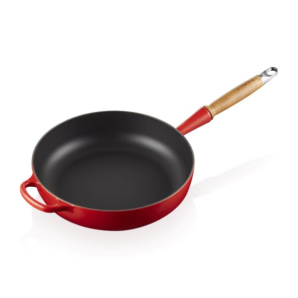 Le Creuset Signature Cast Iron 28cm Saute Pan Cerise