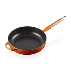 Le Creuset Signature Cast Iron 28cm Saute Pan Volcanic