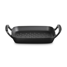 Le Creuset BBQ Cast Iron Square Grill Basket 30cm