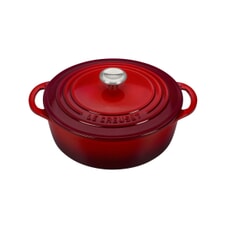 Le Creuset Cast Iron 22cm Round Bistro Casserole Cerise