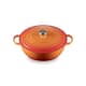 Le Creuset Signature Cast Iron 32cm Soup Pot Casserole Volcanic