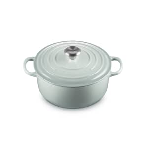 Le Creuset Signature Cast Iron 20cm Round Casserole Sea Salt