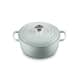 Le Creuset Signature Cast Iron 20cm Round Casserole Sea Salt