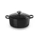 Le Creuset Signature Cast Iron 22cm Round Casserole Black Onyx