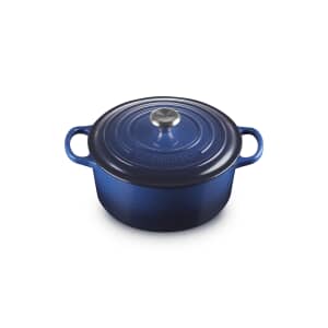 Le Creuset Signature Cast Iron 22cm Round Casserole Lapis