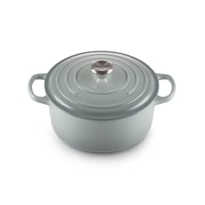 Le Creuset Signature Cast Iron 22cm Round Casserole Sea Salt