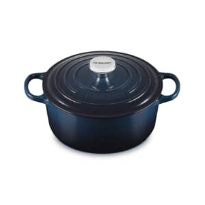 Le Creuset Signature Cast Iron 24cm Round Casserole Nuit