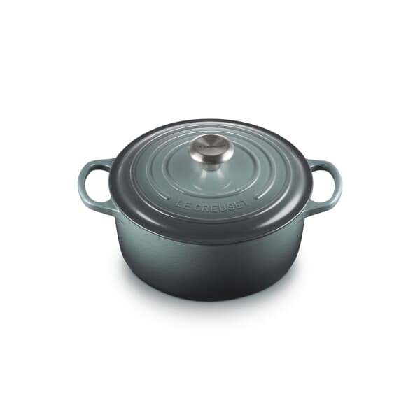 Le Creuset Signature Cast Iron 24cm Round Casserole Ocean