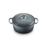 Le Creuset Signature Cast Iron 24cm Round Casserole Ocean