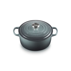 Le Creuset Signature Cast Iron 24cm Round Casserole Ocean