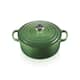Le Creuset Signature Cast Iron 24cm Round Casserole Bamboo Green