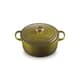 Le Creuset Signature Cast Iron 24cm Round Casserole Olive