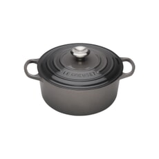 Le Creuset Signature Cast Iron 24cm Round Casserole Flint