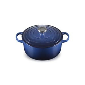 Le Creuset Signature Cast Iron 24cm Round Casserole Lapis