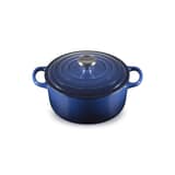 Le Creuset Signature Cast Iron 24cm Round Casserole Lapis
