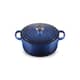 Le Creuset Signature Cast Iron 24cm Round Casserole Lapis