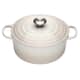 Le Creuset Signature Cast Iron 24cm Round Casserole Meringue