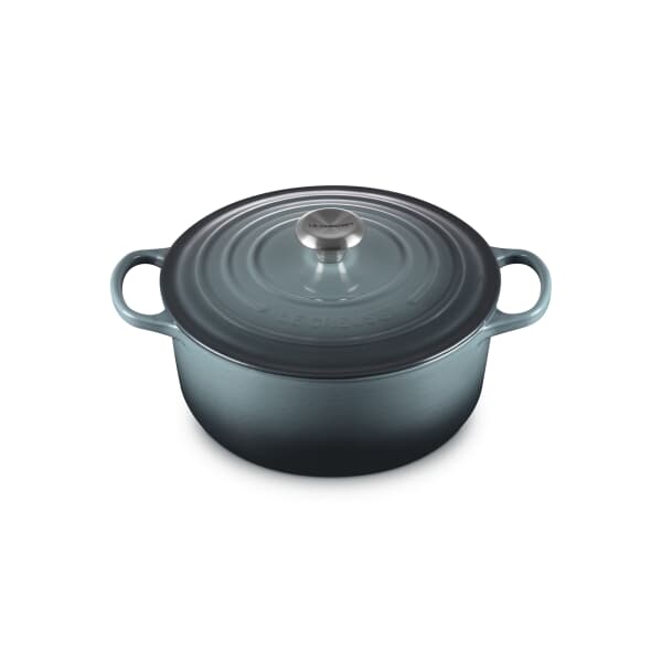 Le Creuset Signature Cast Iron 26cm Round Casserole Ocean