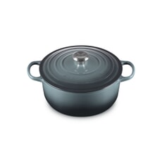 Le Creuset Signature Cast Iron 26cm Round Casserole Ocean