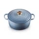 Le Creuset Signature Cast Iron 26cm Round Casserole Chambray