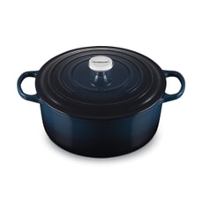 Le Creuset Signature Cast Iron 28cm Round Casserole Nuit