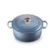 Le Creuset Signature Cast Iron 28cm Round Casserole Chambray
