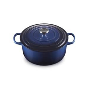 Le Creuset Signature Cast Iron 28cm Round Casserole Lapis