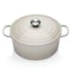 Le Creuset Signature Cast Iron 28cm Round Casserole Meringue