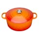Le Creuset Signature Cast Iron 30cm Round Casserole Volcanic