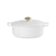 Le Creuset Signature Cast Iron 27cm Oval Casserole White