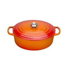 Le Creuset Signature Cast Iron 27cm Oval Casserole Volcanic