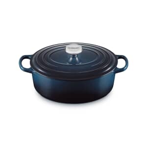 Le Creuset Signature Cast Iron 27cm Oval Casserole Nuit