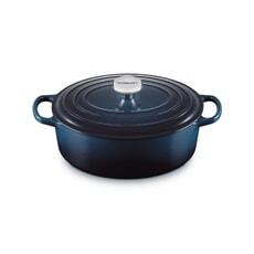 Le Creuset Signature Cast Iron 27cm Oval Casserole Nuit