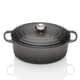 Le Creuset Signature Cast Iron 27cm Oval Casserole Flint