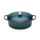 Le Creuset Signature Cast Iron 27cm Oval Casserole Deep Teal