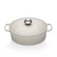 Le Creuset Signature Cast Iron 27cm Oval Casserole Meringue