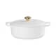 Le Creuset Signature Cast Iron 29cm Oval Casserole White
