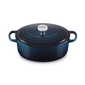 Le Creuset Signature Cast Iron 29cm Oval Casserole Nuit
