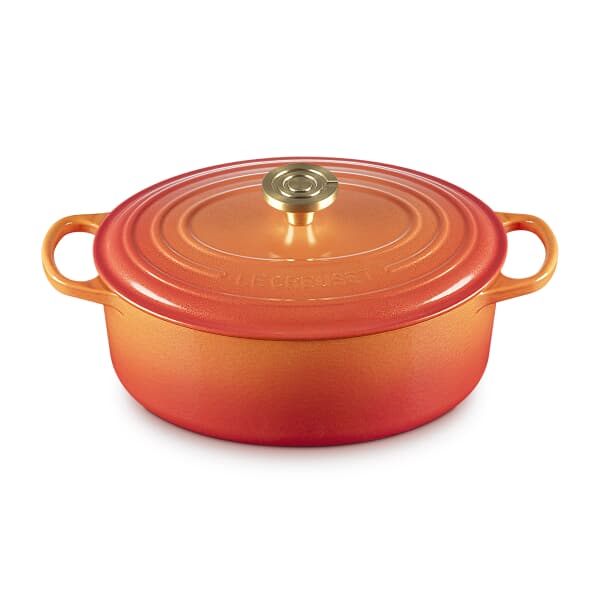Le Creuset Flamme Doree 29cm Oval Casserole