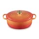 Le Creuset Flamme Doree 29cm Oval Casserole