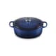 Le Creuset Signature Cast Iron 29cm Oval Casserole Lapis