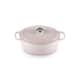 Le Creuset Signature Cast Iron 29cm Oval Casserole Shell Pink