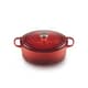 Le Creuset Signature Cast Iron 31cm Oval Casserole Cerise