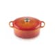 Le Creuset Signature Cast Iron 31cm Oval Casserole Volcanic