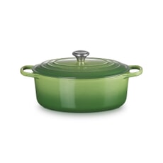Le Creuset Signature Cast Iron 31cm Oval Casserole Bamboo