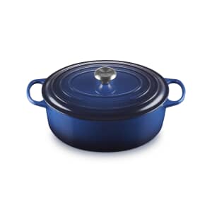Le Creuset Signature Cast Iron 31cm Oval Casserole Lapis