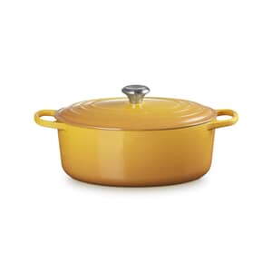 Le Creuset Signature Cast Iron 31cm Oval Casserole Nectar