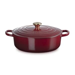 Le Creuset Signature Cast Iron 30cm Risotto Pot Garnet