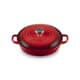 Le Creuset Signature Cast Iron 22cm Shallow Casserole Cerise