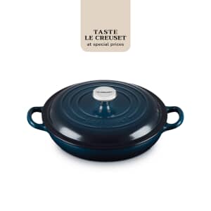Le Creuset Signature Cast Iron 22cm Shallow Casserole Nuit